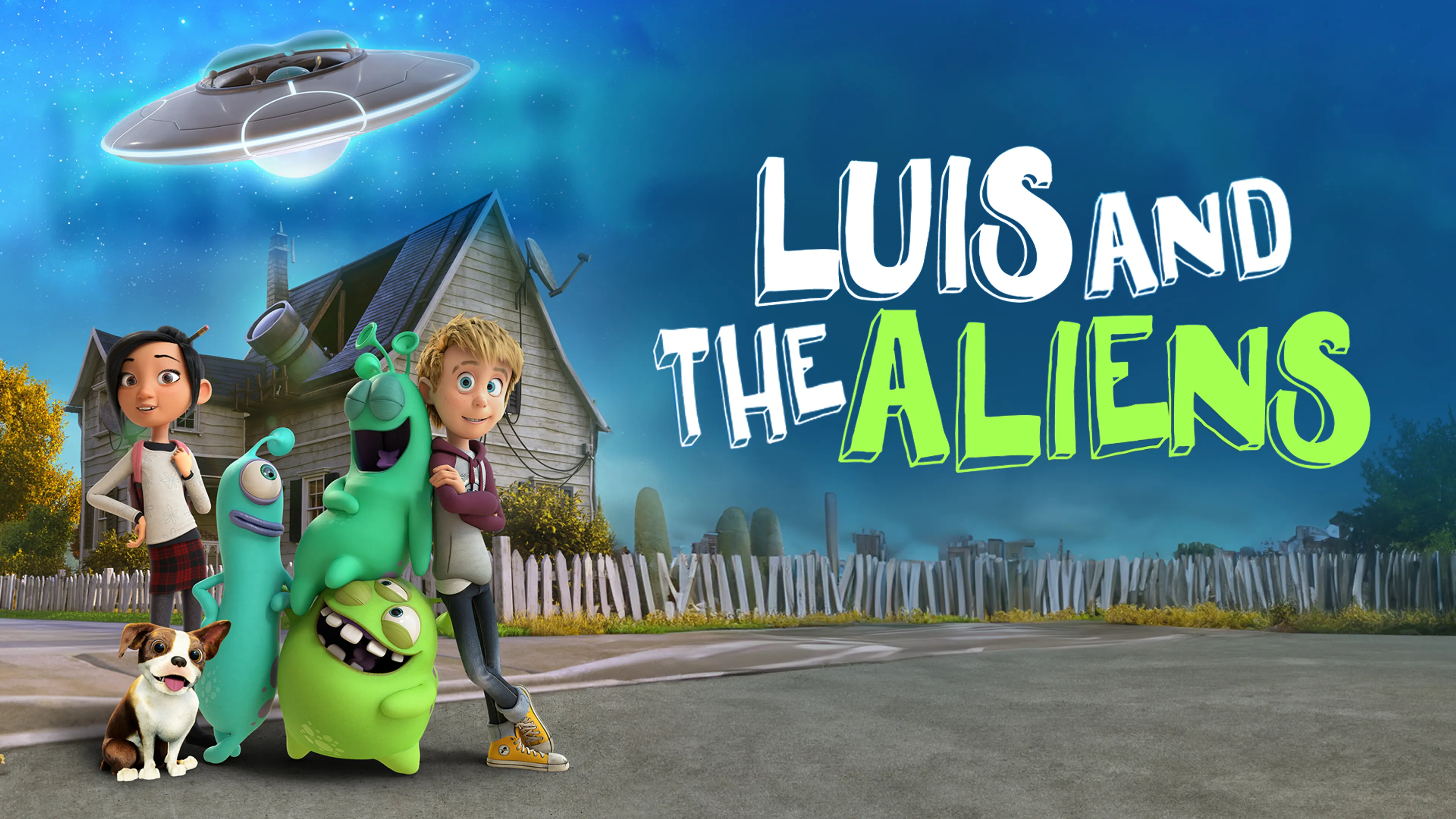 Luis and the Aliens poster